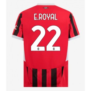 AC Milan Emerson Royal #22 Domácí Dres 2024-25 Krátký Rukáv